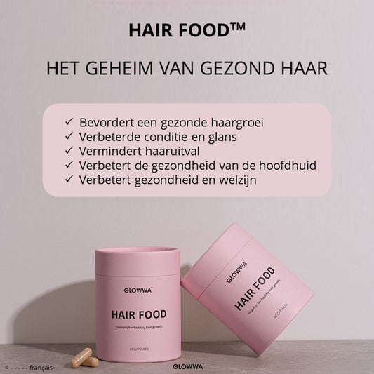 Glowwa Hair food Promo: 3 voor €99 (normaal €119,85)