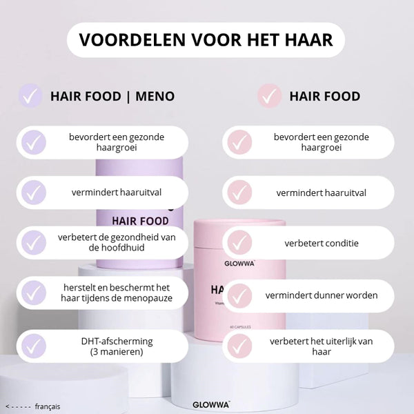 Glowwa Hair food Promo: 3 voor €99 (normaal €119,85)